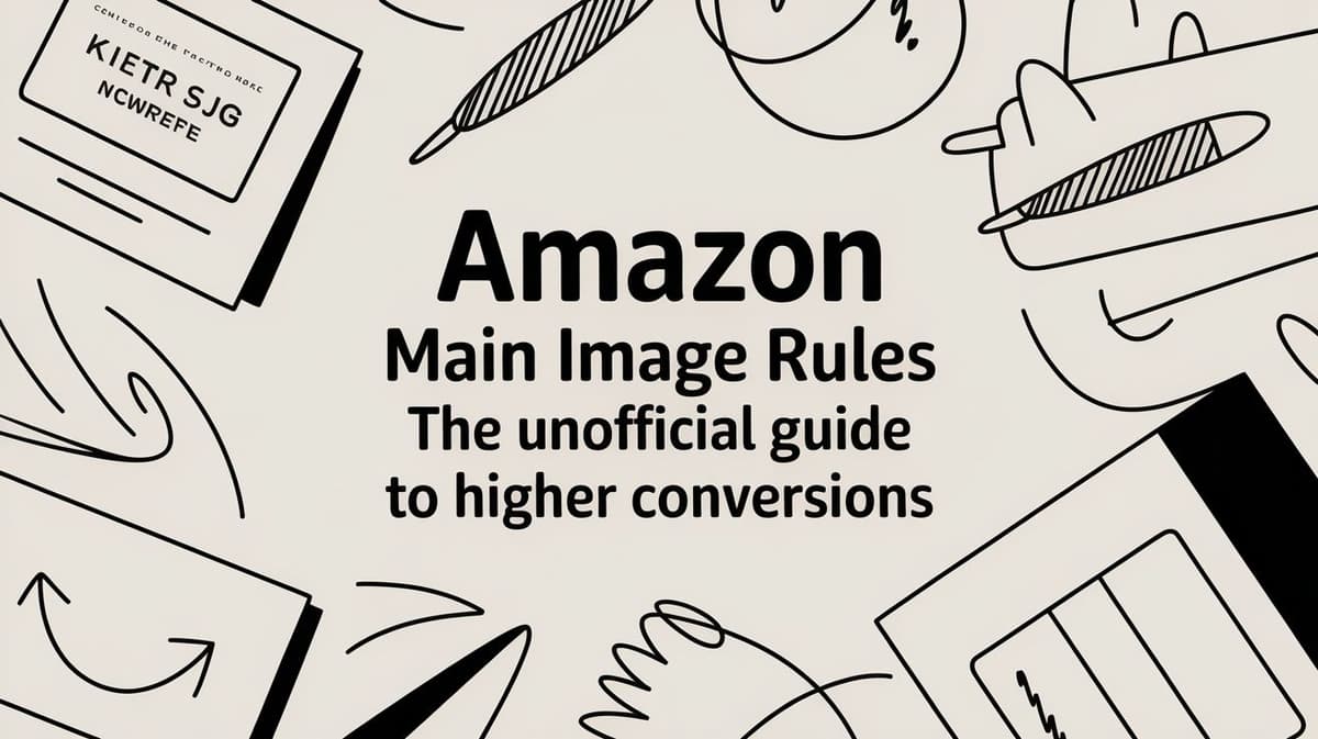 Amazon Main Image Rules: Stop Getting Suppressed and Start Converting